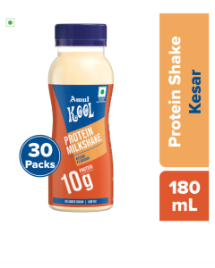 Amul Kool Protein Milkshake Kesar