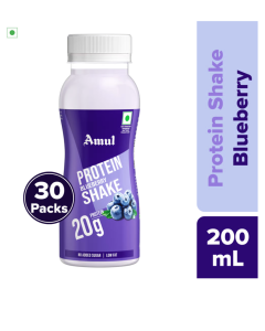 Amul High Protein Blueberry Shake 200ml
