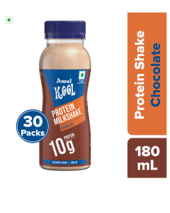 Amul Kool Protein Milkshake | Chocolate, 180 mL
